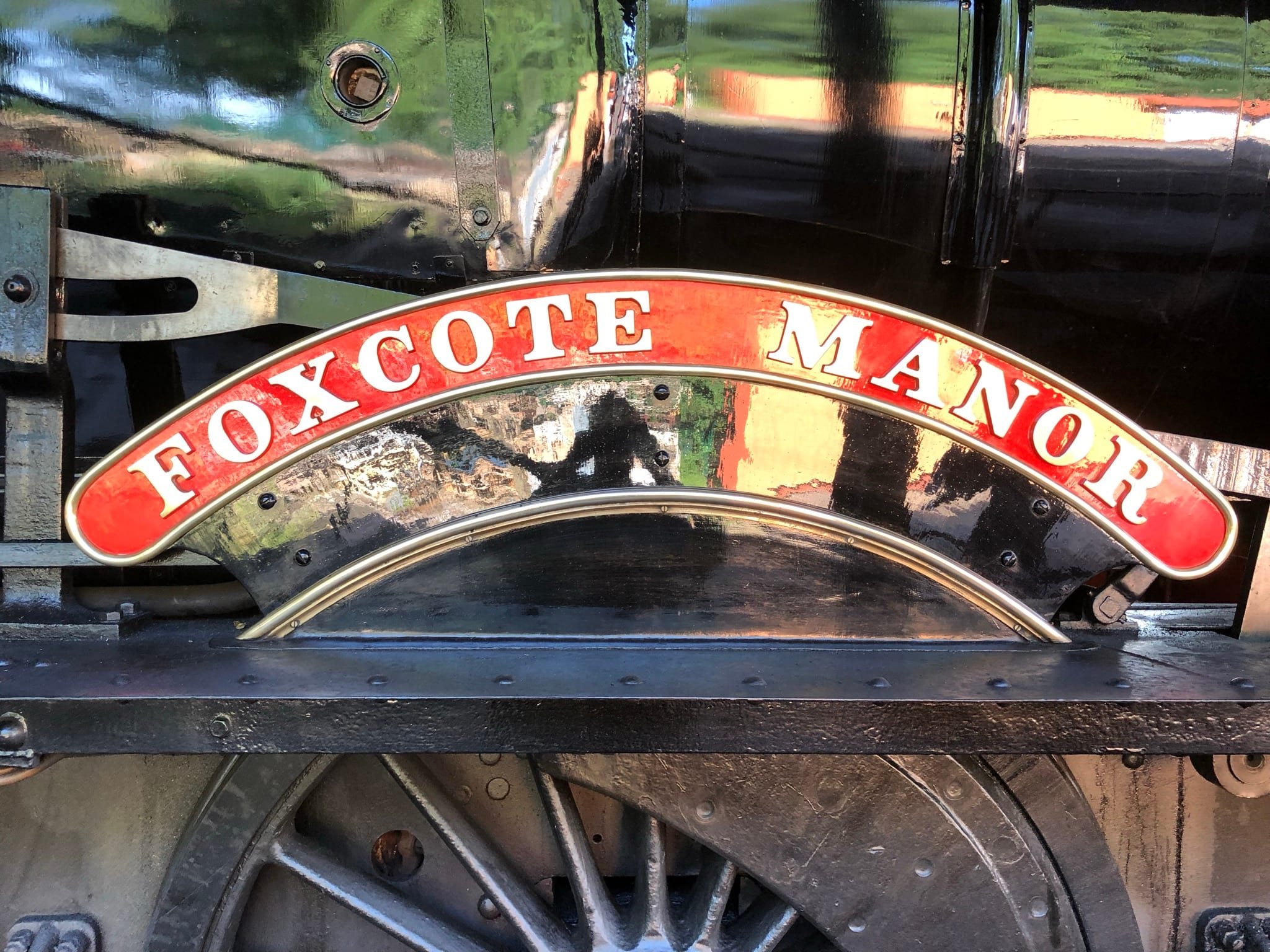 Detailed workshop view of Foxcote Manor
